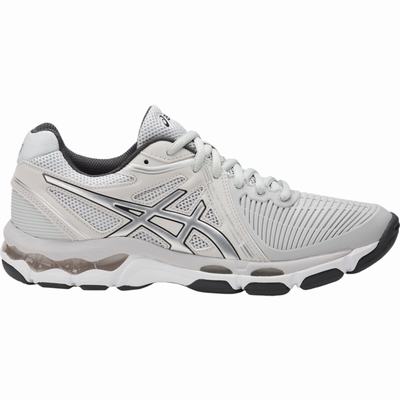 Női Asics Gel-Netburner Ballistic Röplabda Cipő AS6980234 Szürke/Titán